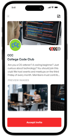 Communities for student societies